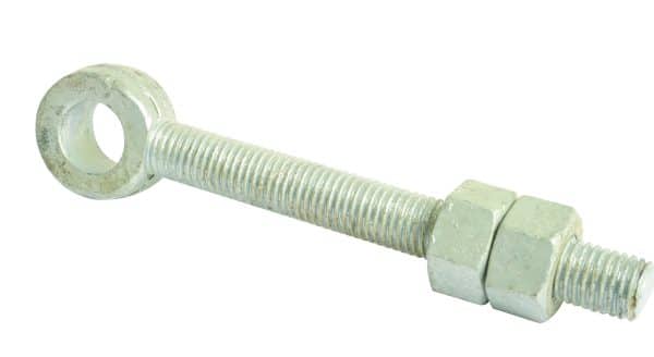 Sparex Adjustable Gate Eye Bolt, Thread size: M20 x 2.50mm, Hole Ø19mm x 150mm