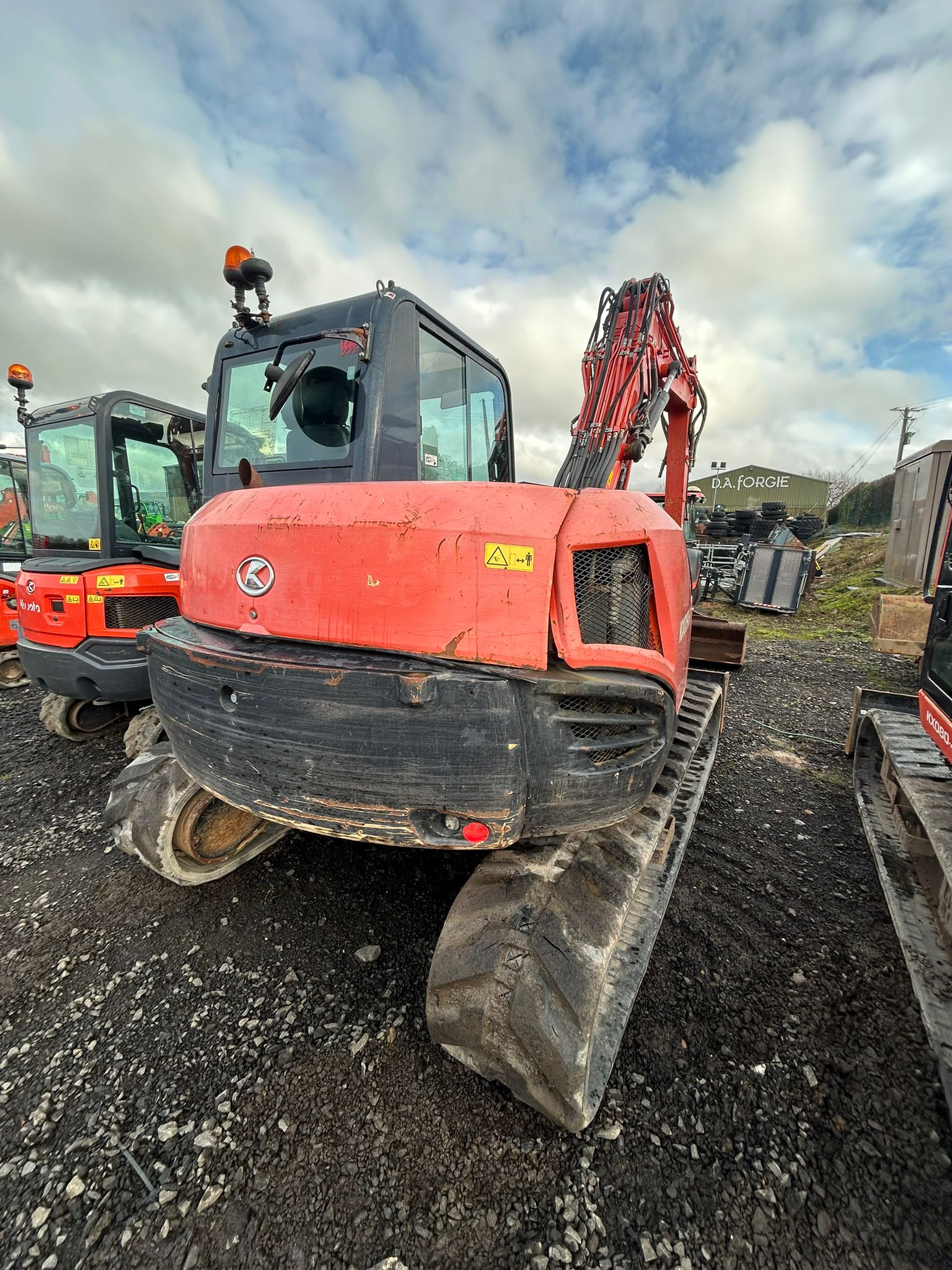 2014 Kubota KX080-4 - Image 3