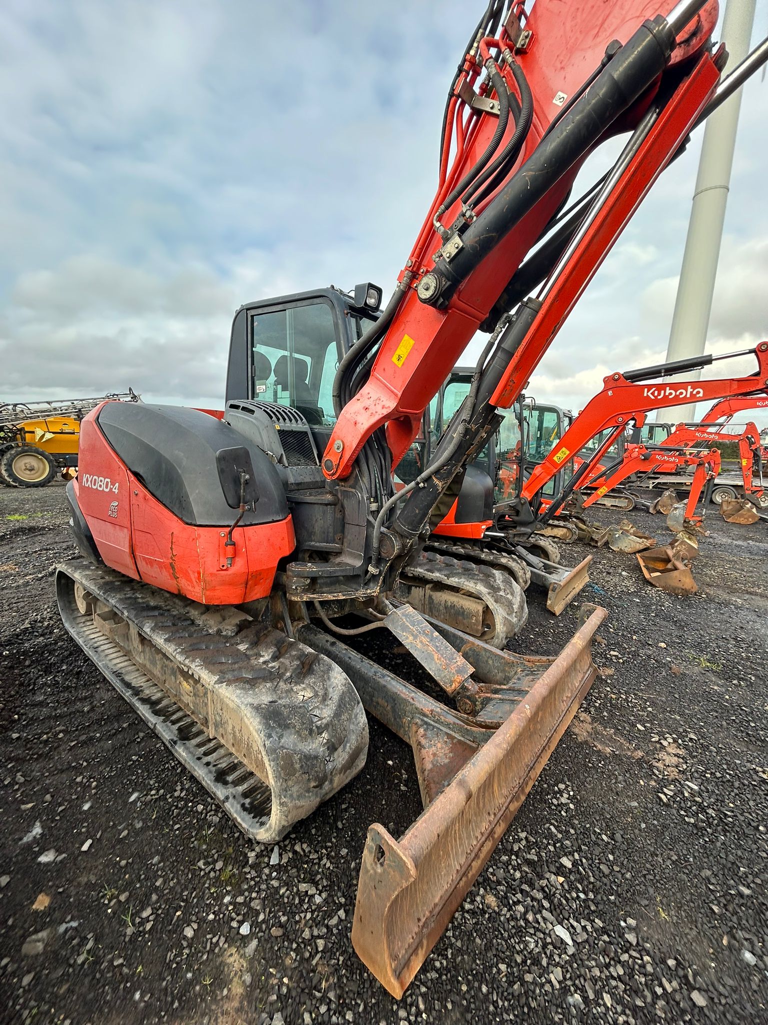 2014 Kubota KX080-4 - Image 4