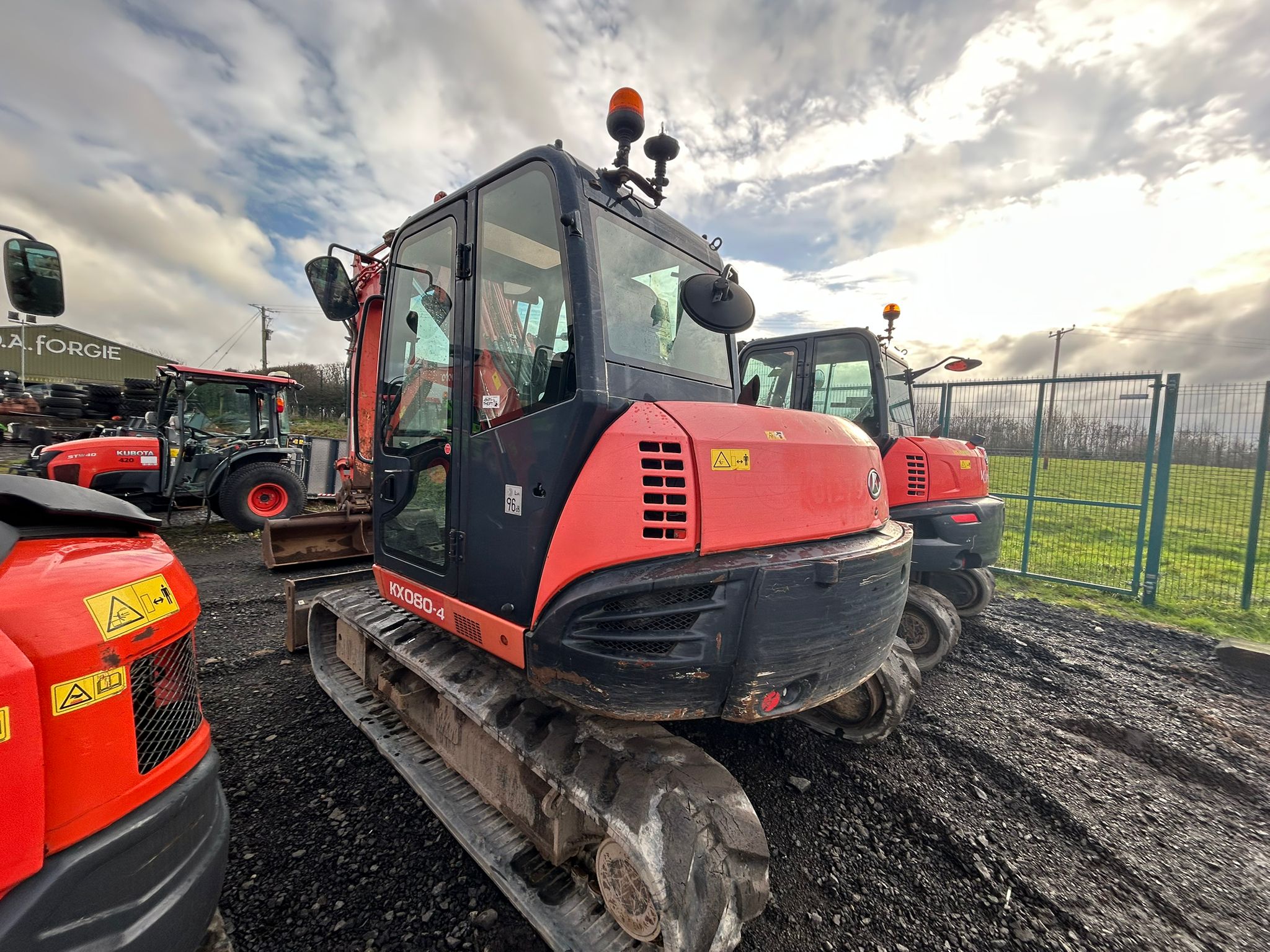 2014 Kubota KX080-4 - Image 12