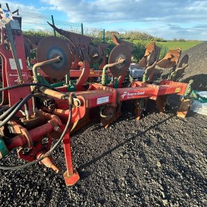 Used Kverneland model E 4furrow reversible plough