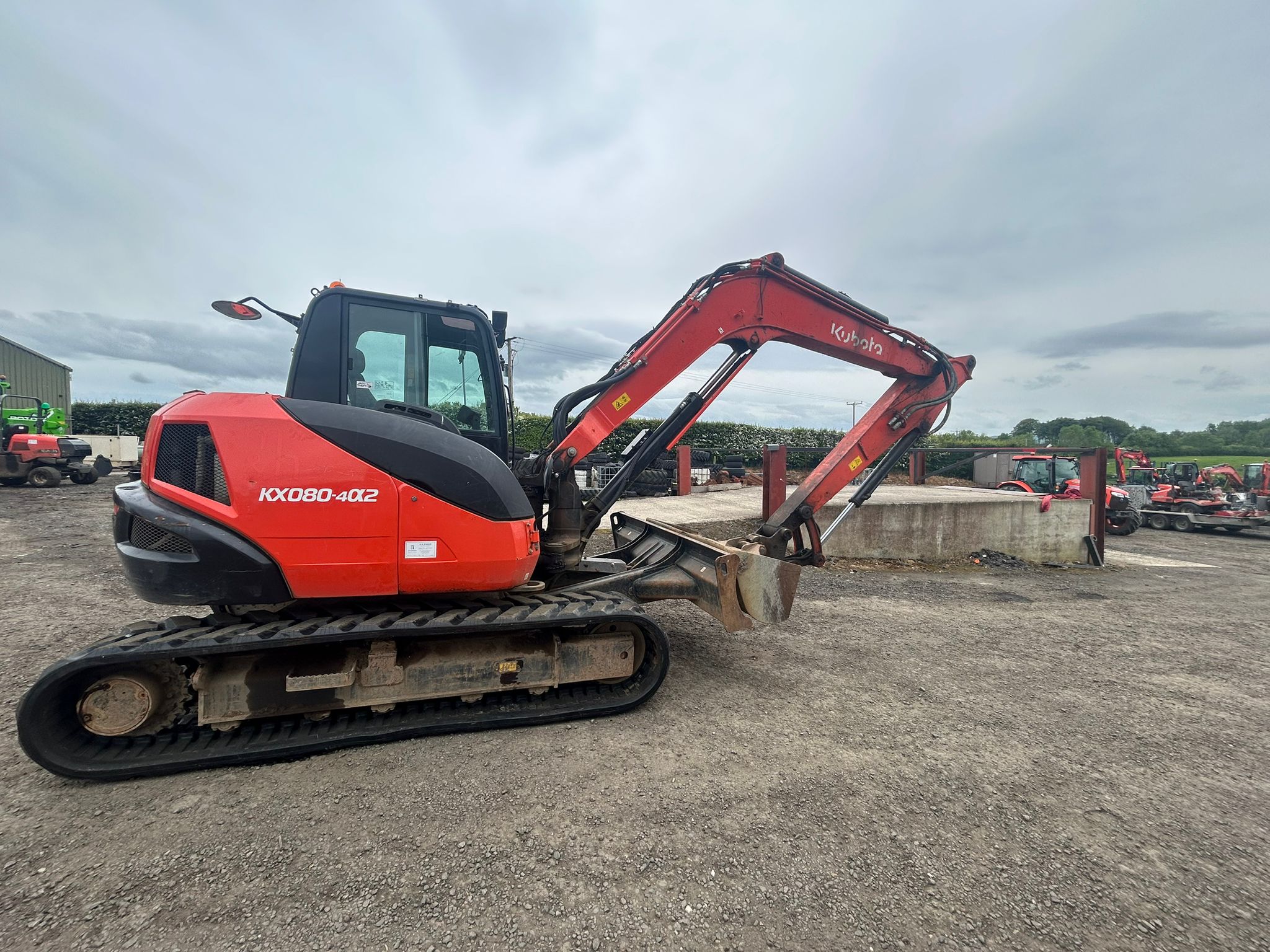 2022 Kubota KX080-4a2 - Image 2