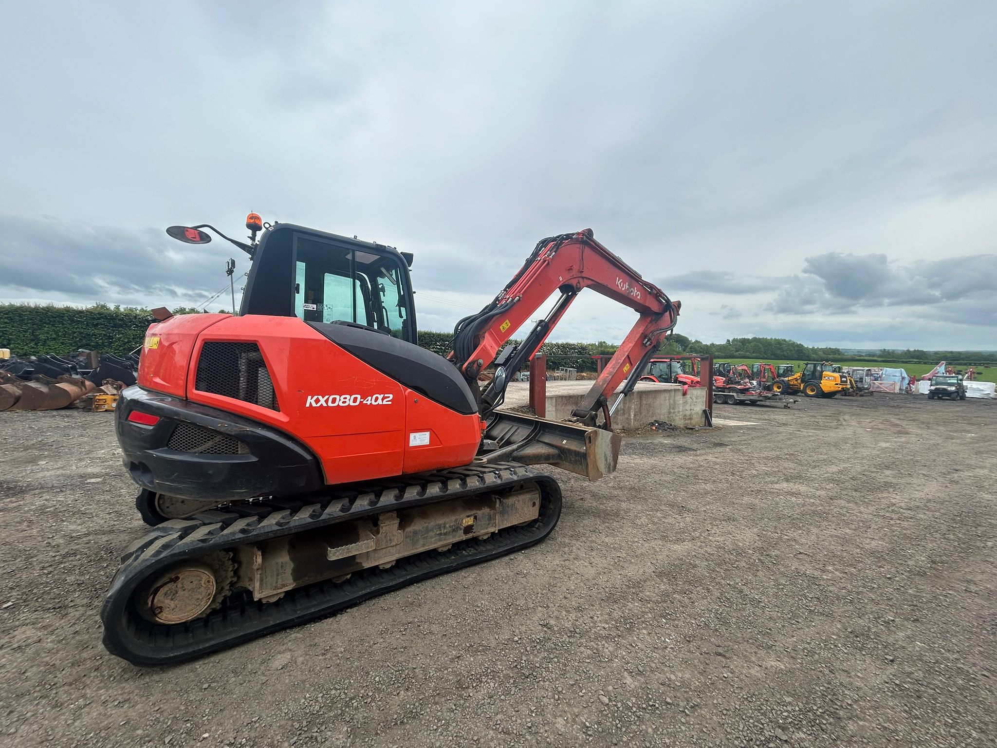 2022 Kubota KX080-4a2 - Image 6