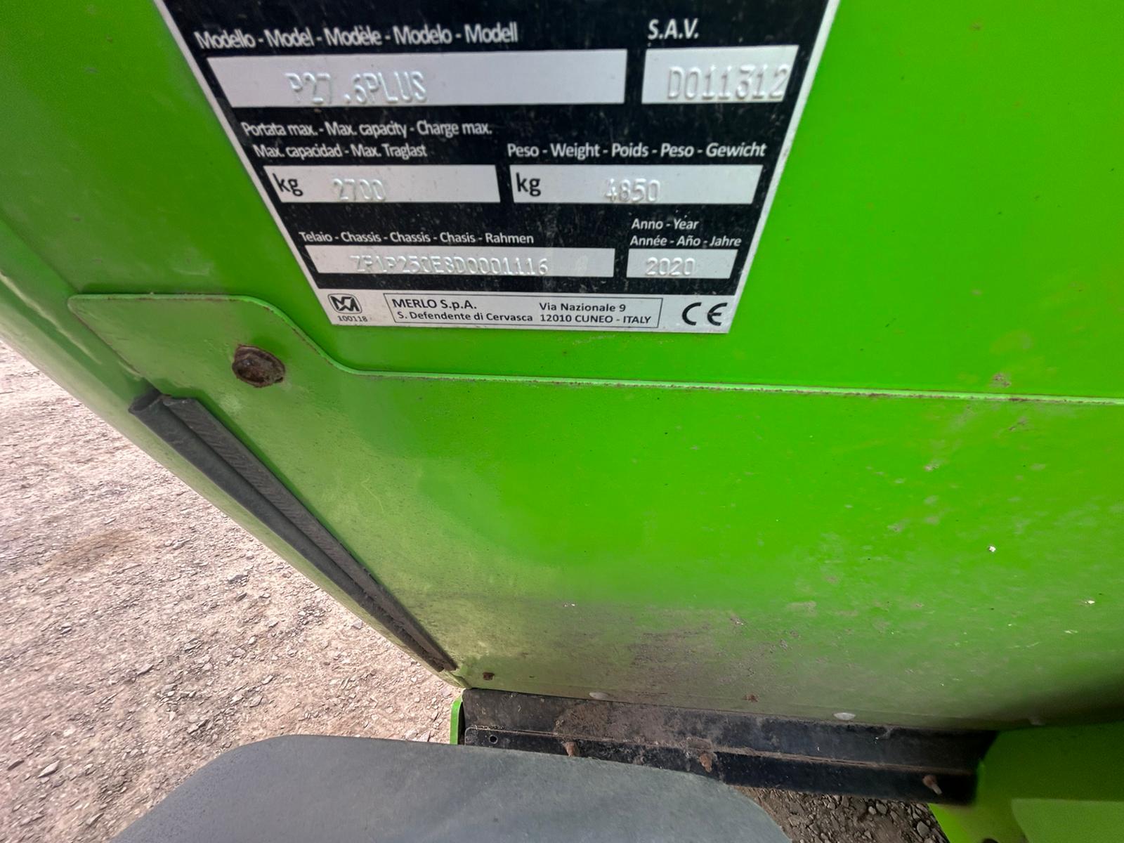 2020 Merlo P27.6 - Image 4
