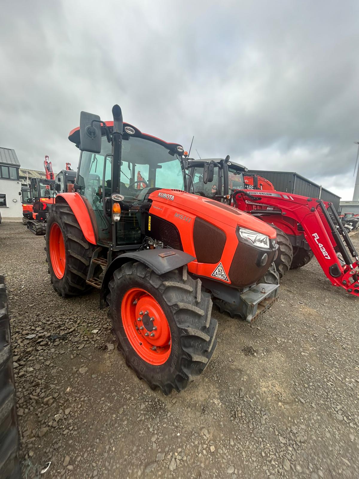 2021 Kubota M5111 tractor